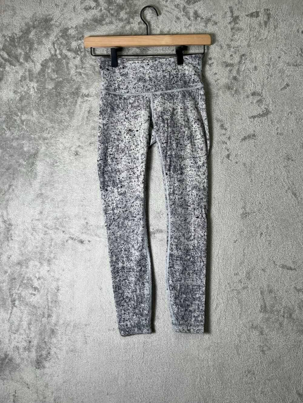 Lululemon Wunder Under Low-Rise Tight Luxtreme Antiqued Alpine White Multi 2